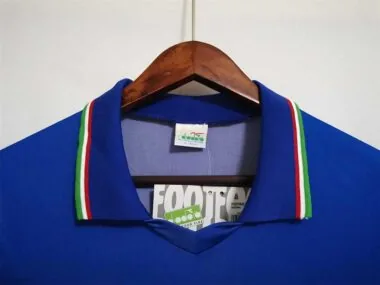 1990 Italy home blue