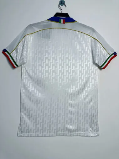 1995 Italy away white retro jersey