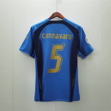 2006 Italy home blue