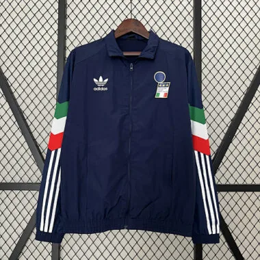 2024 Italy Dark blue windbreaker