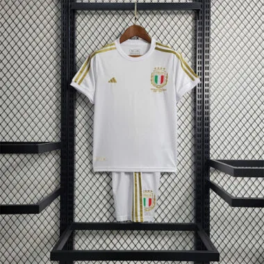 23-24 Kids Italy White Commemorative Edition Size 16-28