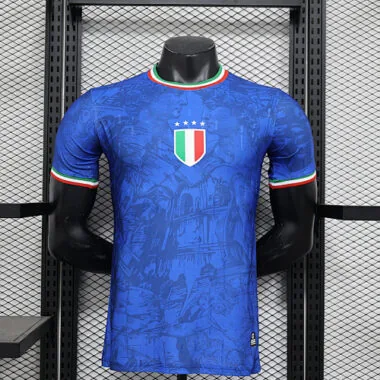 24-25 Italy blue Special Player version jersey