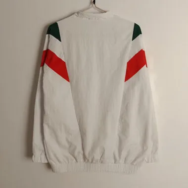 25-26 Italy white windbreaker