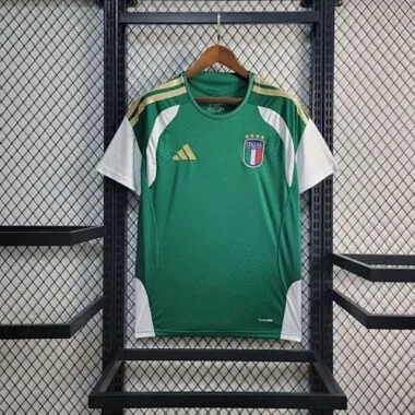 Italy 2025/26 Green Training soccer jersey