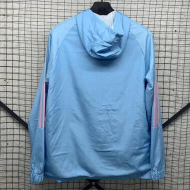 Italy blue windbreaker