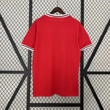 1982 England away red retro jersey