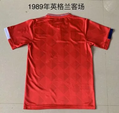 1989 England away red