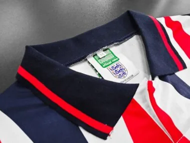 1992 England home retro jersey