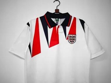 1992 England home retro jersey
