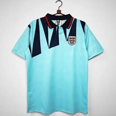 1992 England third blue retro jersey