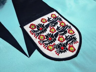 1992 England third blue retro jersey
