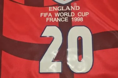 1998 England away red