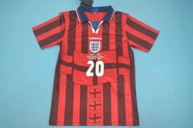 1998 England away red