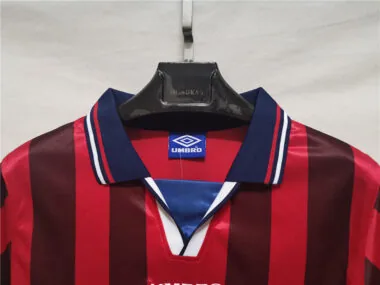 1998 England away red