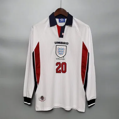 1998 England home long sleeve