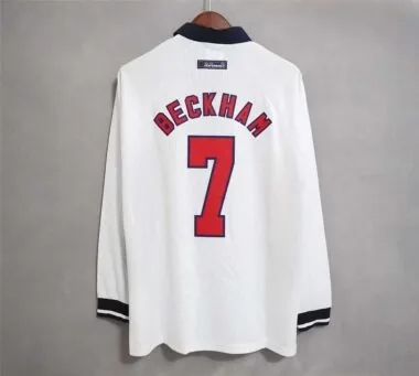 1998 England home long sleeve