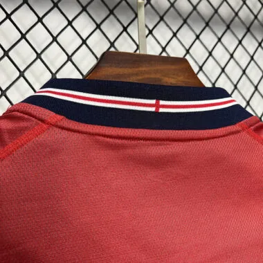 2002 England Away Retro Jersey (Double-sided)