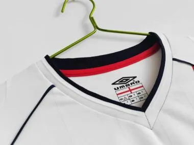 2002 England home long sleeve