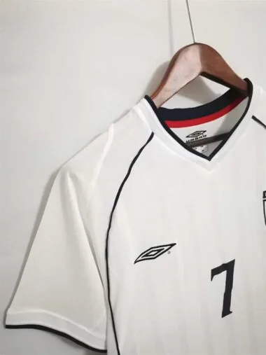 2002 England home white