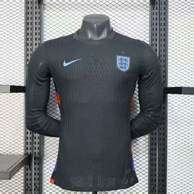 25-26 England away long sleeve player version jrsey