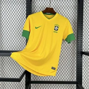 12-13 Brazil home retro jersey