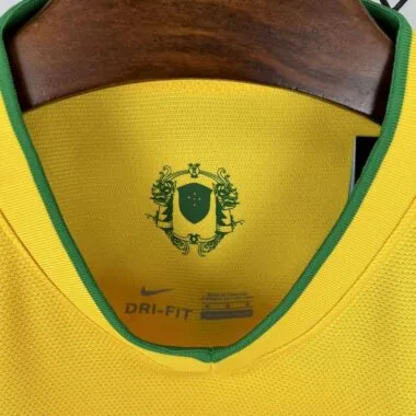 12-13 Brazil home retro jersey