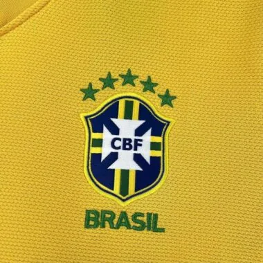 12-13 Brazil home retro jersey