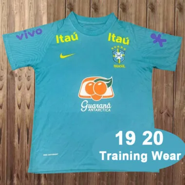 19/20 Brazil blue training jersey