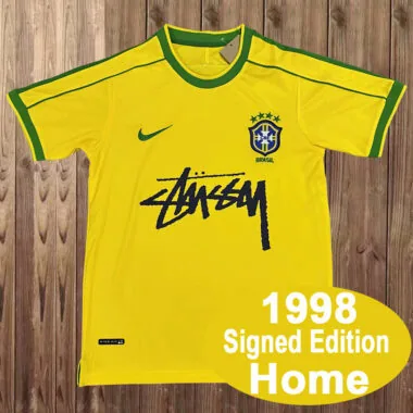 1998 Brazil Home Signed Edition