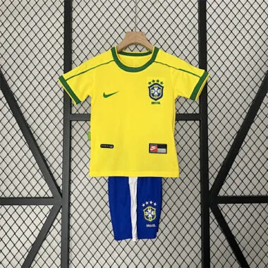 1998 Brazil home retro kid kit