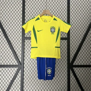 2002 Brazil home retro kid kit