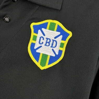 2004 Brazil Black Special long sleeve retro jersey
