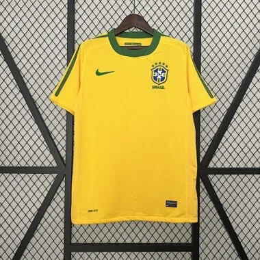 2010 Brazil home retro jersey