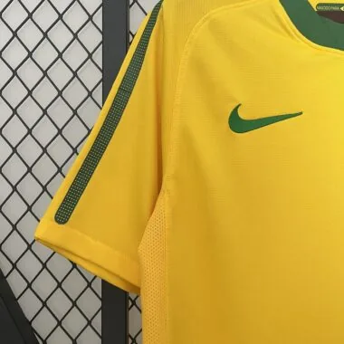 2010 Brazil home retro jersey