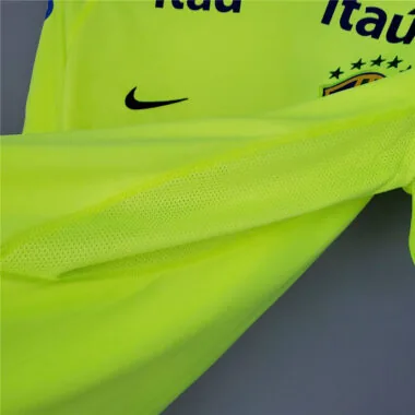 2020 Brazil training suit fluorescent green
