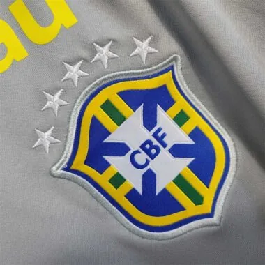 2022 Brazil grey training Shirt