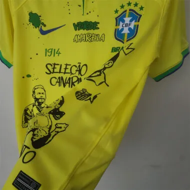 2022 Brazil home court graffiti board