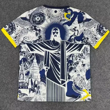 2025 Brazil White Blue Jesus Special Edition