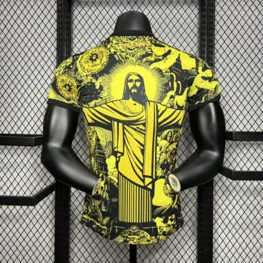 24-25 Brazil Jesus yellow special player version jersey