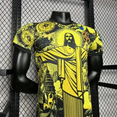 24-25 Brazil Jesus yellow special player version jersey