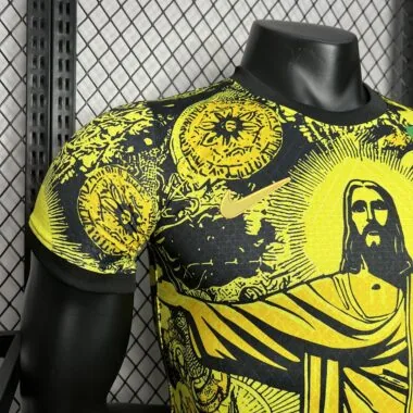 24-25 Brazil Jesus yellow special player version jersey