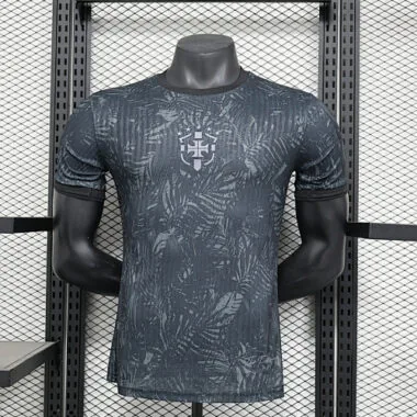 24-25 Brazil black and gray Special Player version jersey