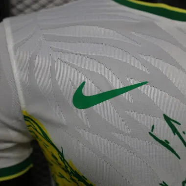 24-25 Brazil white dove of peace player version jersey