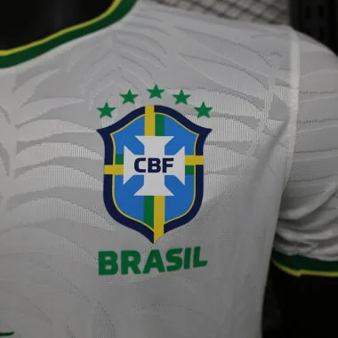 24-25 Brazil white dove of peace player version jersey