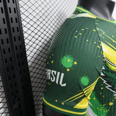 24-25 Brazil yellow and green special player version jersey
