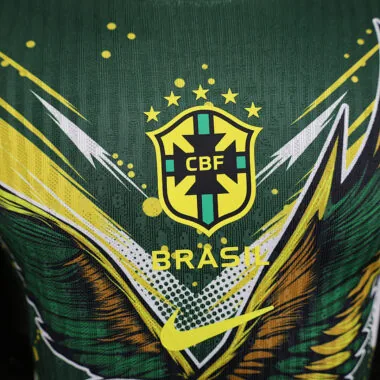 24-25 Brazil yellow and green special player version jersey