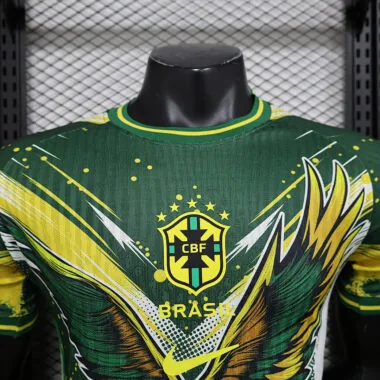 24-25 Brazil yellow and green special player version jersey