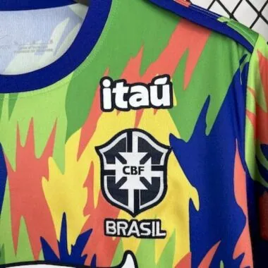 25-26 Brazil Pre-match training Jersey