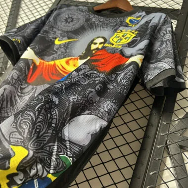 25-26 Brazil Black Jesus special jersey