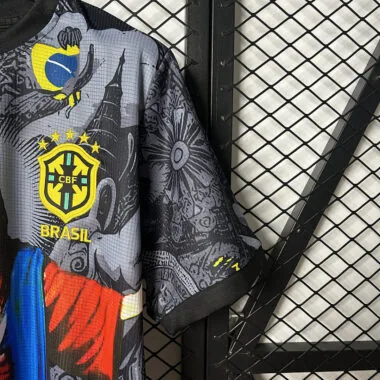 25-26 Brazil Black Jesus special jersey